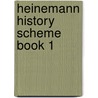 Heinemann History Scheme Book 1 door Rosemary Rees