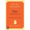 Henry Fielding Plays V2 Wewhf C by Lockwood