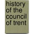 History Of The Council Of Trent