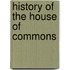 History of the House of Commons