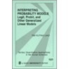 Interpreting Probability Models by Tim Futing Liao