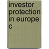 Investor Protection In Europe C door Guido Ferrarini