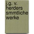 J.G. V. Herders Smmtliche Werke