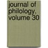 Journal Of Philology, Volume 30