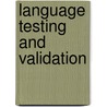 Language Testing and Validation door Cyril J. Weir