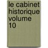 Le Cabinet Historique Volume 10