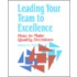 Leading Your Team to Excellence