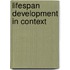 Lifespan Development In Context