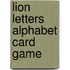 Lion Letters Alphabet Card Game