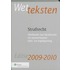 Wetteksten Strafrecht