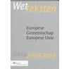 Wetteksten Europese Gemeenschap/Europese Unie door Onbekend