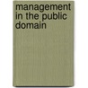 Management In The Public Domain door Stewart Ranson