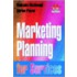 Marketing Planning for Services