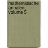 Mathematische Annalen, Volume 5 by Alfred Clebsch