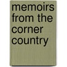 Memoirs from the Corner Country by Harold Hunt