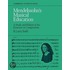 Mendelssohn's Musical Education