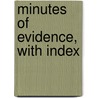 Minutes of Evidence, with Index by Cape Of Good Hope