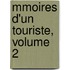 Mmoires D'Un Touriste, Volume 2