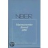 Nber Macroeconomics Annual 2000