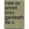New Ox Annot Nrsv Genleath 4e C door Coogan