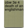 Obw 3e 4 Death Of An Englishman door Magdalen Nabb