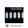 One-Act Plays By Modern Authors door Helen Louise Cohen