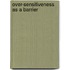 Over-Sensitiveness As A Barrier