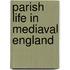 Parish Life in Mediaval England