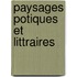 Paysages Potiques Et Littraires