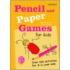 Pencil And Paper Games For Kids