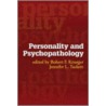 Personality and Psychopathology door Robert F. Krueger