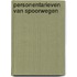 Personentarieven Van Spoorwegen