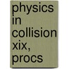 Physics In Collision Xix, Procs door Onbekend