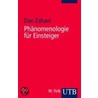 Phänomenologie für Einsteiger door Dan Zahavi