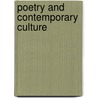 Poetry And Contemporary Culture by Unknown