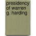 Presidency of Warren G. Harding