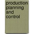 Production Planning And Control