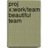 Proj X:work/team Beautiful Team