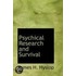 Psychical Research And Survival