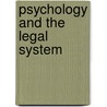 Psychology And The Legal System by Michael T. Nietzel
