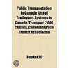 Public Transportation in Canada by Unknown