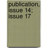 Publication, Issue 14; Issue 17 door Division Michigan. Geolo