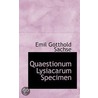 Quaestionum Lysiacarum Specimen door Emil Gotthold Sachse
