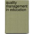 Quality Management in Education