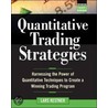 Quantitative Trading Strategies door Lars Kestner