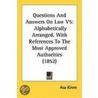 Questions And Answers On Law V5 door Asa Kinne