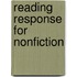 Reading Response for Nonfiction