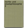 Rechts- und Staatsphilosophie 2 by Klaus Adomeit