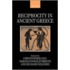 Reciprocity In Ancient Greece C