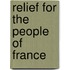 Relief for the People of France
